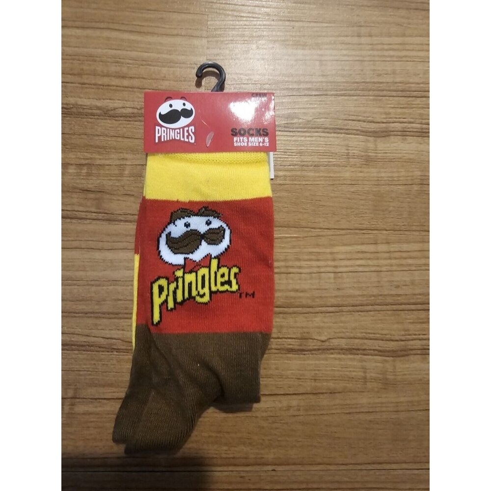 Pringles Crew Mens Size 6-12 Novelty One Pair